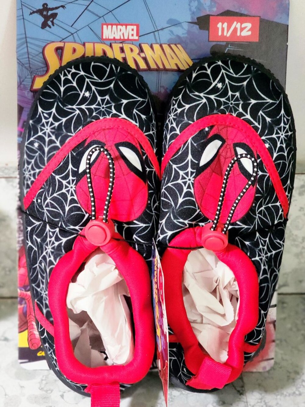 NWT_ Marvel Water Shoes "Spiderman"_ Size 11/12